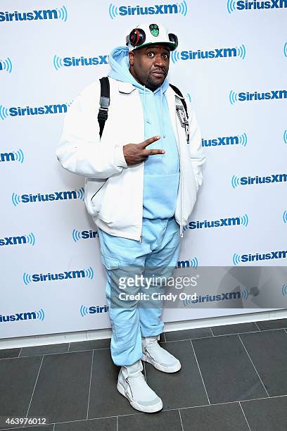 Comedian Corey Holcomb visits the SiriusXM Studios on February 20, 2015 in New York City.