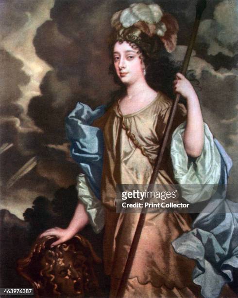 'Barbara Villiers, Duchess of Cleveland, Countess of Castlemaine', c1660s. Portrait of King Charles II's mistress Barbara Palmer , one of the ladies...
