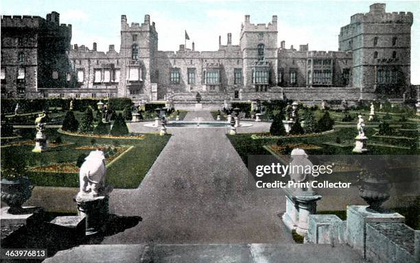East Terrace, Windsor Castle, Berkshire, 20th Century. Postcard from The Souvenir Album, Views of London And The River Thames, From London To Oxford,...