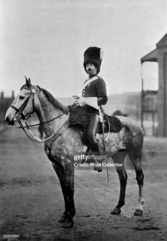 Sergeant Major G Duncan, Regimental Sergeant-Major of the Scots Greys, 1896. Artist: Gregory & Co