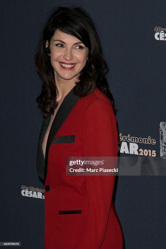 Red Carpet Arrivals - Cesar Film Awards 2015 At Theatre du Chatelet