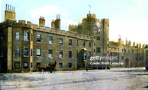 St James's Palace, London, 20th Century. Situated on the Mall just to the north of St James's Park, St James's Palace was commissioned by Henry VIII....