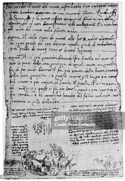 Davinic Codex 396 Leonardo Da Vinci Codex Stock Photos, High-Res Pictures, and Images ...