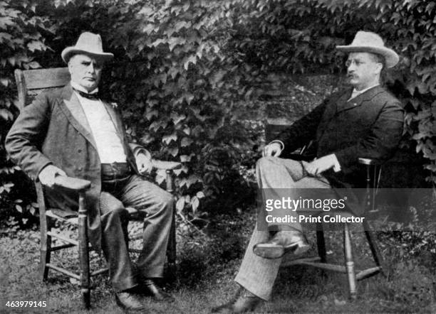President William McKinley and Theodore Roosevelt, 1899 . McKinley became a lawyer and, in 1877, entered Congress as a Republican, becoming a leading...