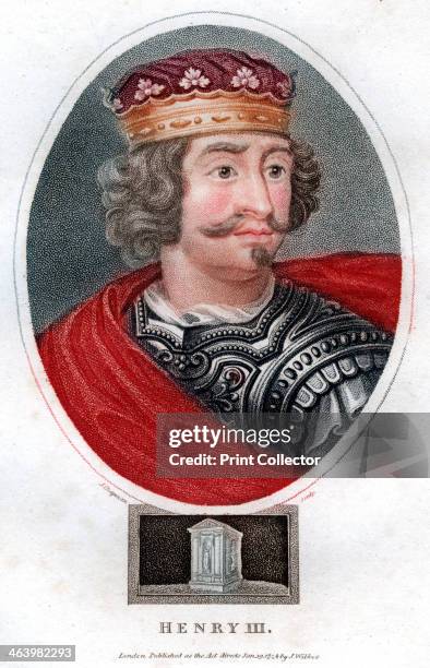 Henry III, . Portrait of King Henry III .