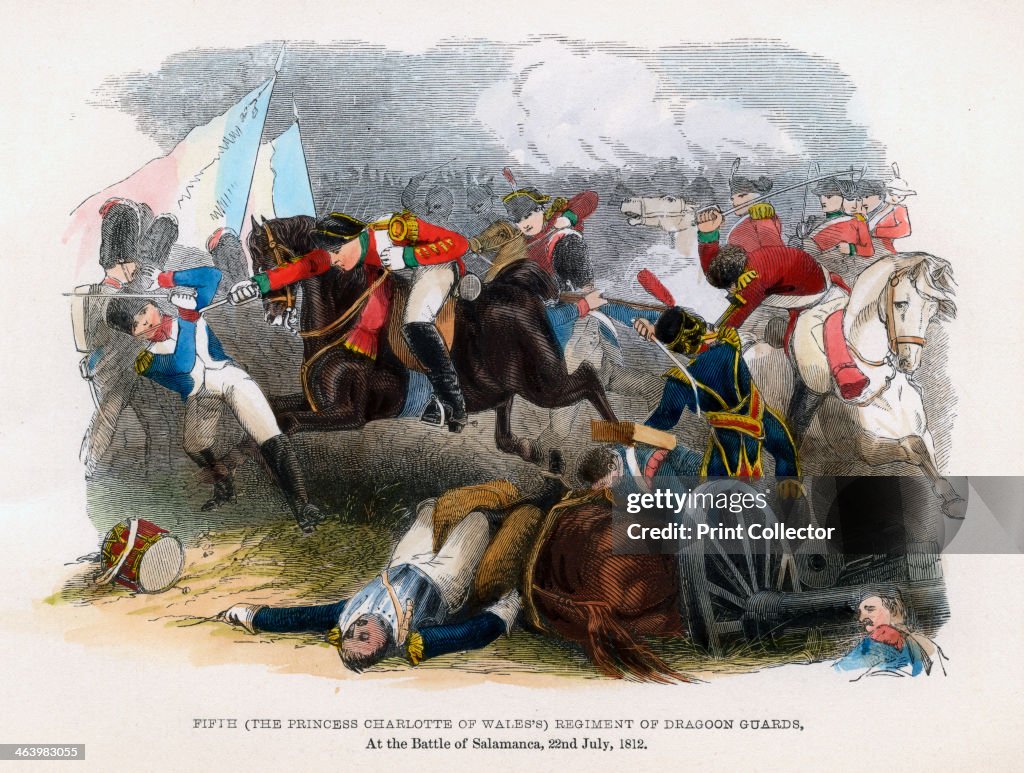 5th Regiment of Dragoon Guards, The Battle of Salamanca, 22nd July 1812.