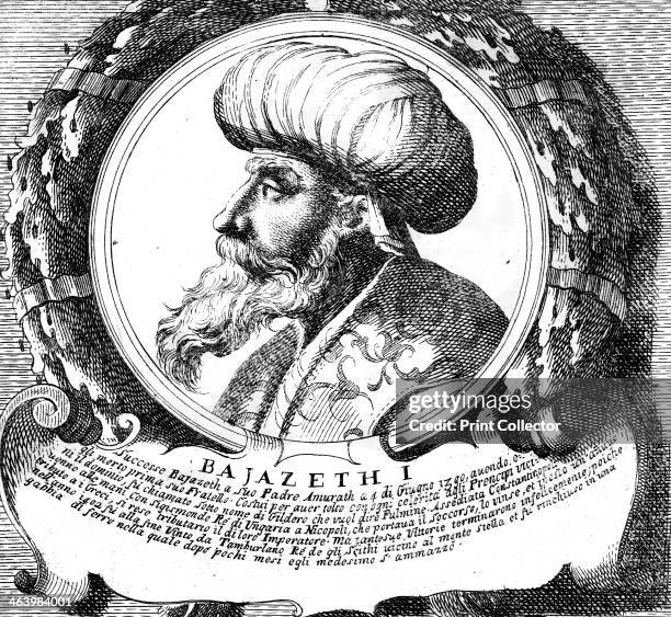 Bayezid I, Sultan of the Ottoman Empire. Bayezid ruled the Ottoman Empire from 1389 until 1402. He was captured by Tamerlane at the Battle of Ankara...