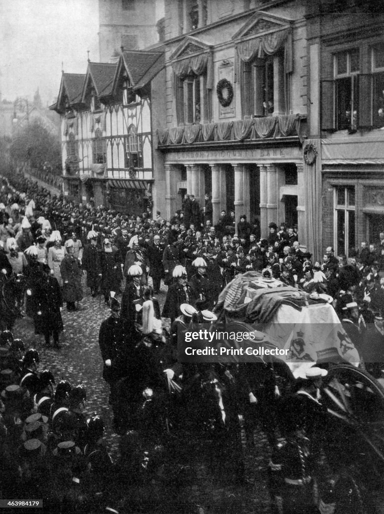 Queen Victoria's funeral procession, 1901.