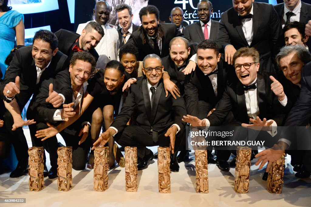 TOPSHOT-FRANCE-CINEMA-CESAR-AWARD-CEREMONY