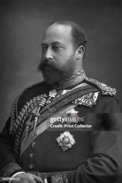 Prince Edward of Wales, the future King Edward VII of Great Britain and Ireland , 1890. Edward VII was King of Great Britain between 1901 and 1910....