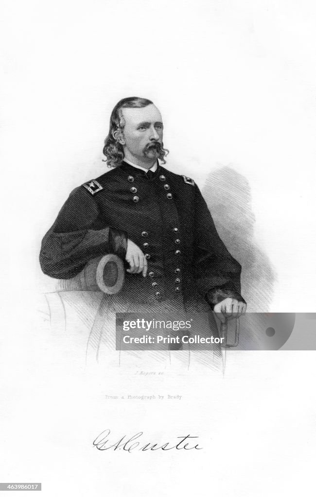 Command Custer General George Armstrong Custer, US Union Army cavalry commander ...