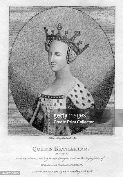 Queen Katharine, , Queen consort of England of Henry V.