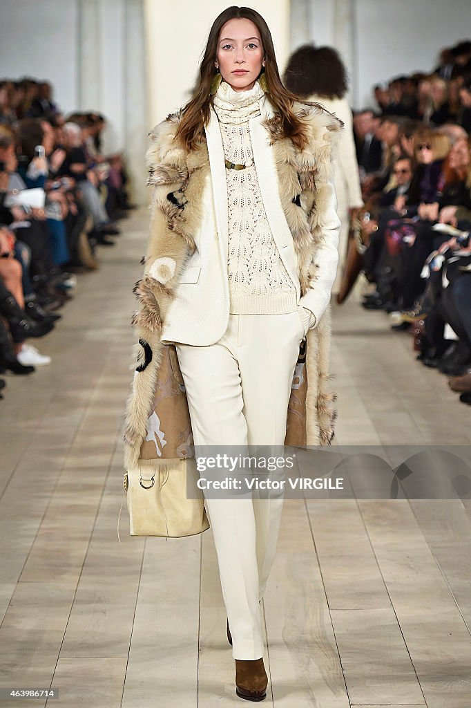 Ralph Lauren - Runway - Mercedes-Benz Fashion Week Fall 2015