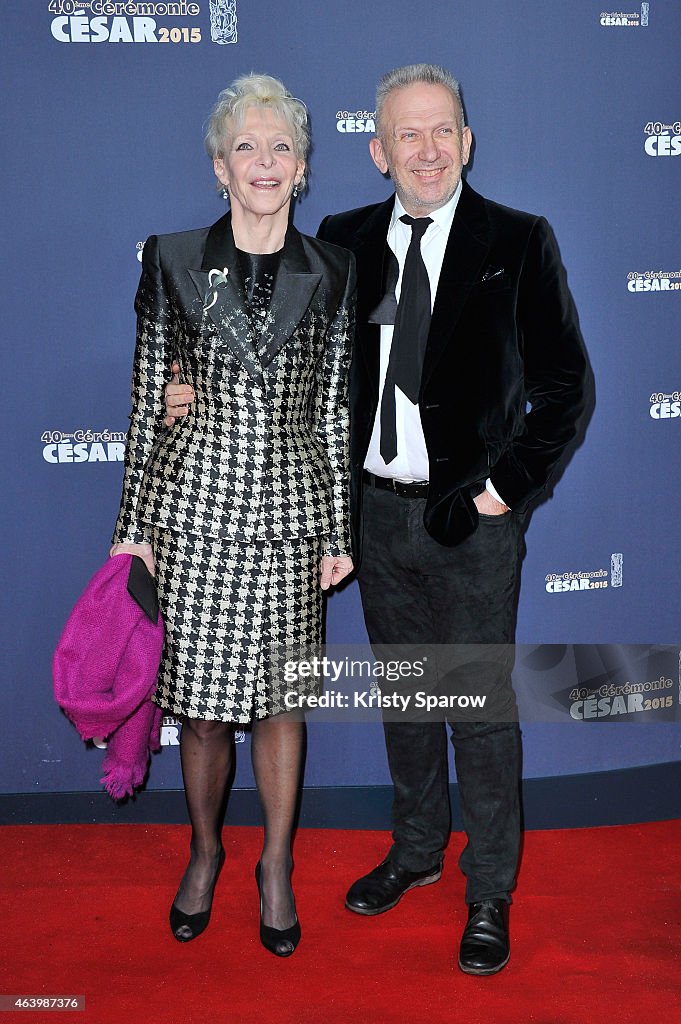 Red Carpet Arrivals - Cesar Film Awards 2015 At Theatre du Chatelet