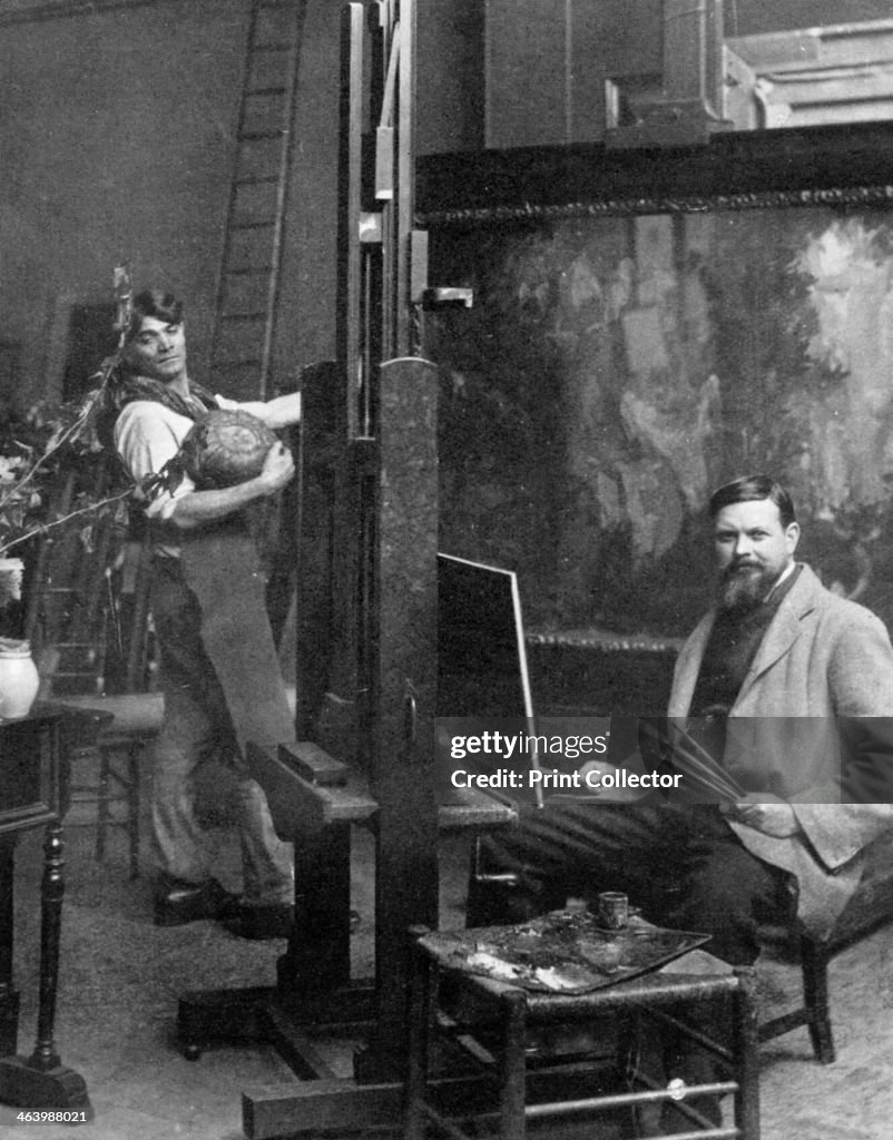 Sir Frank Brangwyn (1867-1956), Welsh artist, 1911-1912.Artist: Reinhold Thiele