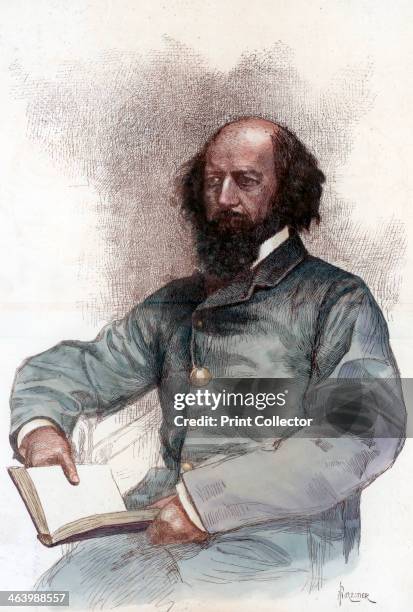 Alfred Lord Tennyson , English poet, 1884. Tennyson was one of England's most popular poets and its Poet Laureate from 1850 until his death. From a...