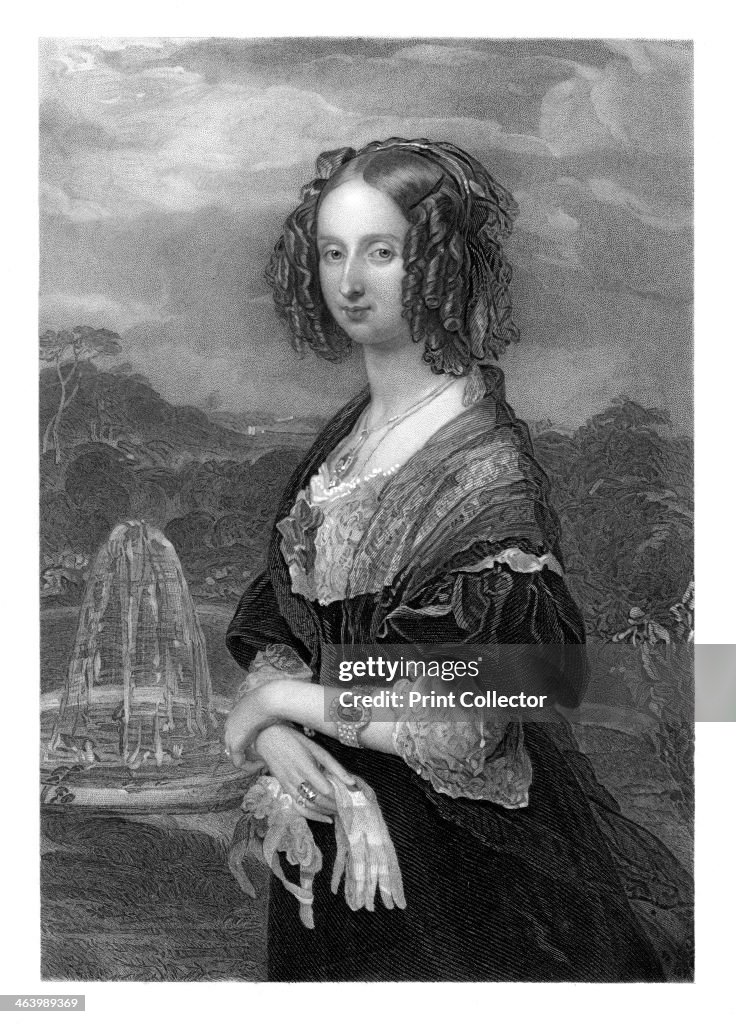 Louise-Marie, Queen of the Belgians.Artist: H Robinson