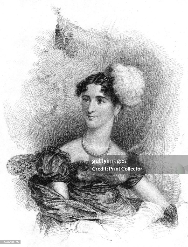 Princess Augusta, Duchess of Cambridge, 1818.Artist: J Alais
