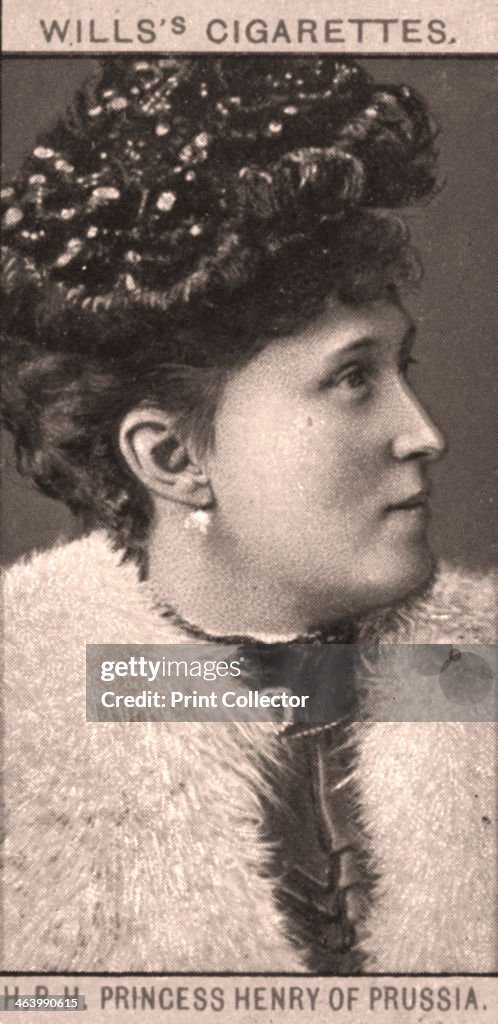 H.R.H Princess Henry of Prussia, 1908.Artist: WD & HO Wills