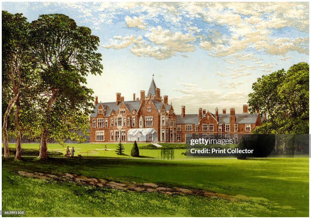 Bagshot Park, Surrey, home of the Duke of Connaught, c1880.