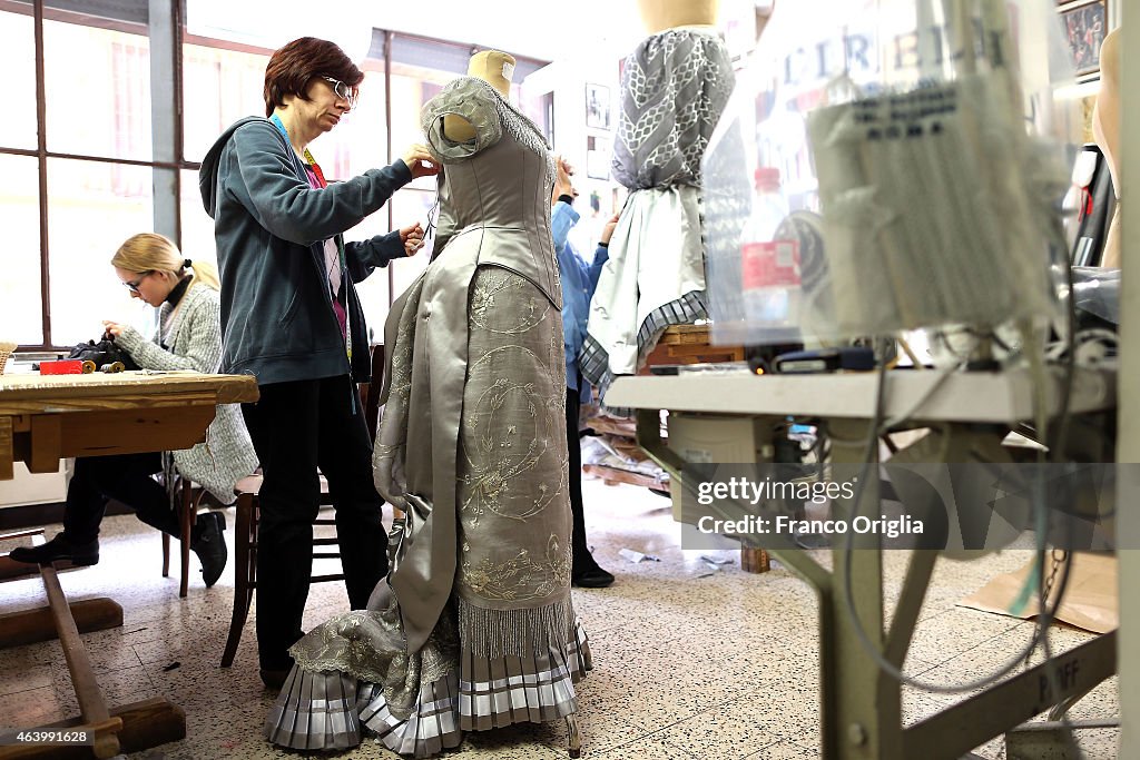 Inside The Tirelli Atelier, Costumes For The Great Cinema