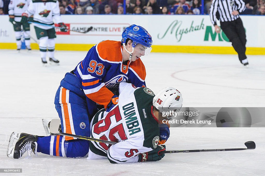 Minnesota Wild v Edmonton Oilers