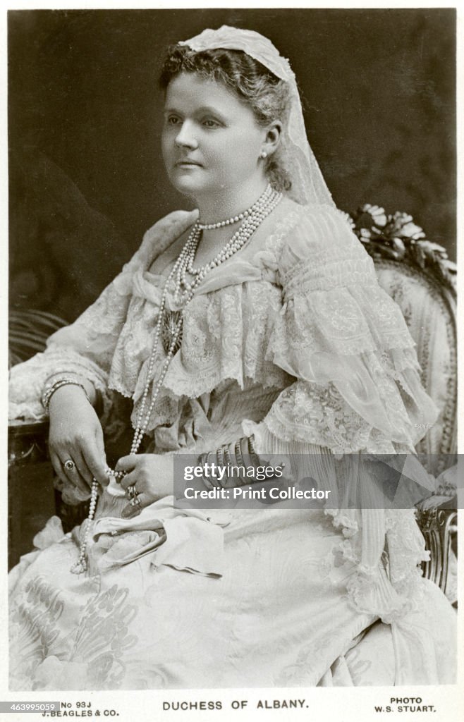 The Duchess of Albany, c1900s(?).Artist: WS Stuart