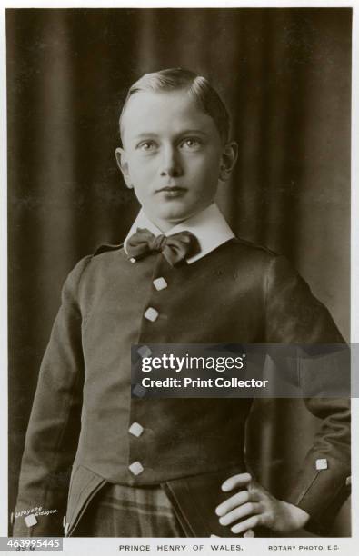 Prince Henry of Wales, c1905-c1909. Prince Henry, Duke of Gloucester , the third son of King George V of the United Kingdom, as a child.