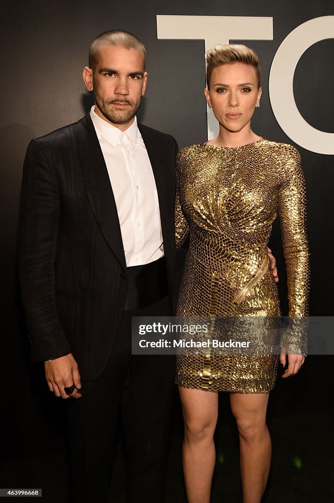 Tom Ford Presents His Autumn/Winter 2015 Womenswear Collection At Milk Studios In Los Angeles - Red Carpet