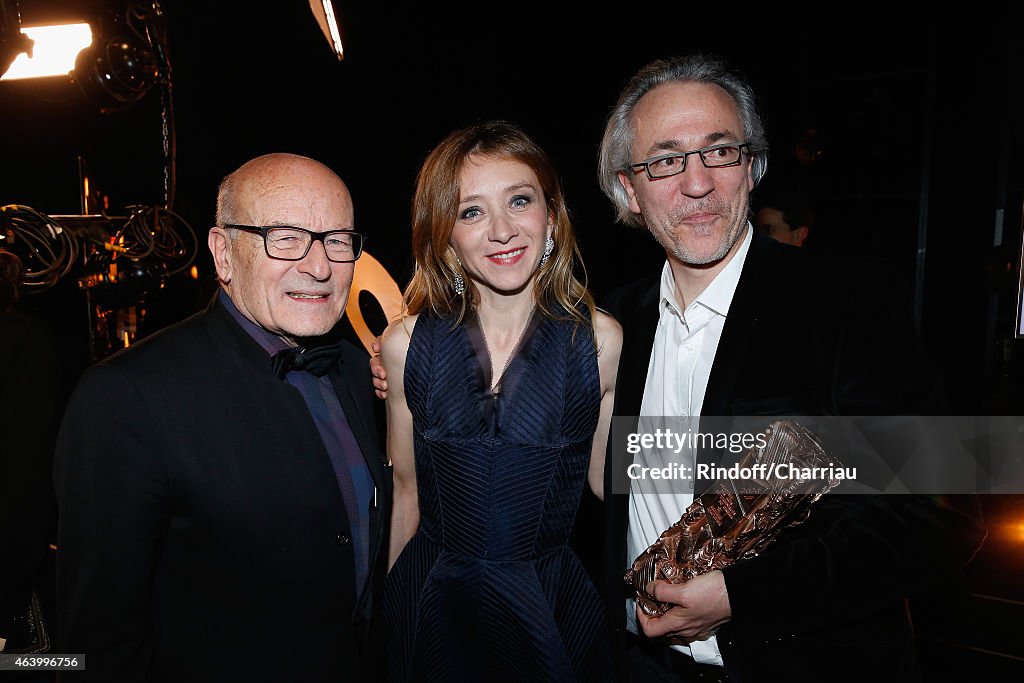 Backstage - Cesar Film Awards 2015 At Theatre du Chatelet