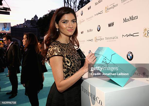 Actress Blanca Blanco attends Women In Film Pre-Oscar Cocktail Party presented by MaxMara, BMW, Tiffany & Co., MAC Cosmetics and Perrier-Jouet at...