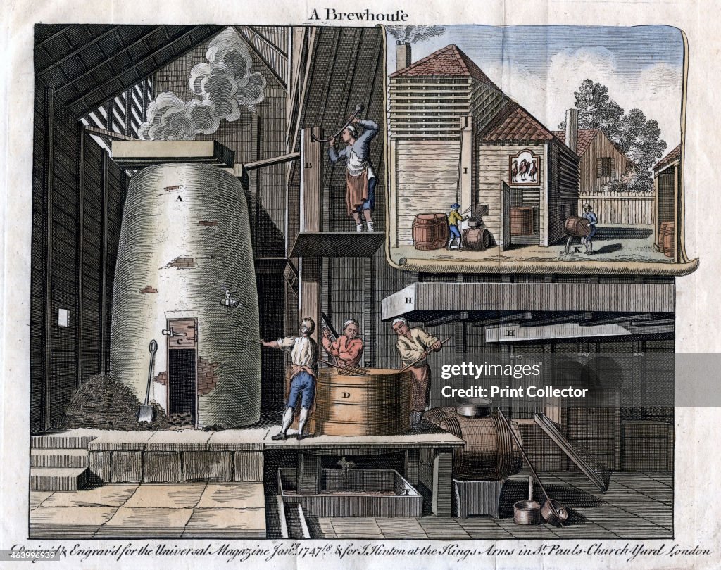 'A Brewhouse', 1747.