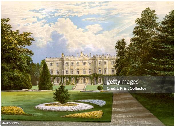 Hughenden Manor, Earl of Beaconsfield, c1880. Hughenden is best known for having been the home of the 19th century Prime Minister Benjamin Disraeli,...