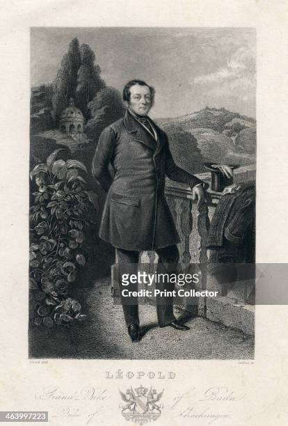 Leopold I, Grand Duke of Baden, 19th century. Leopold succeeded in 1830 as the fourth Grand Duke of Baden.