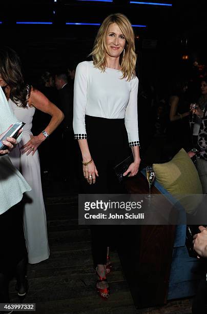 Actress Laura Dern attends Women In Film Pre-Oscar Cocktail Party presented by MaxMara, BMW, Tiffany & Co., MAC Cosmetics and Perrier-Jouet at Hyde...