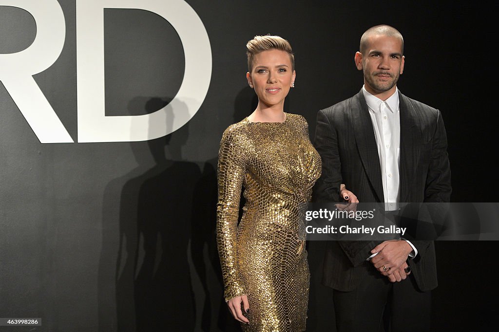 Tom Ford Presents His Autumn/Winter 2015 Womenswear Collection At Milk Studios In Los Angeles - Red Carpet