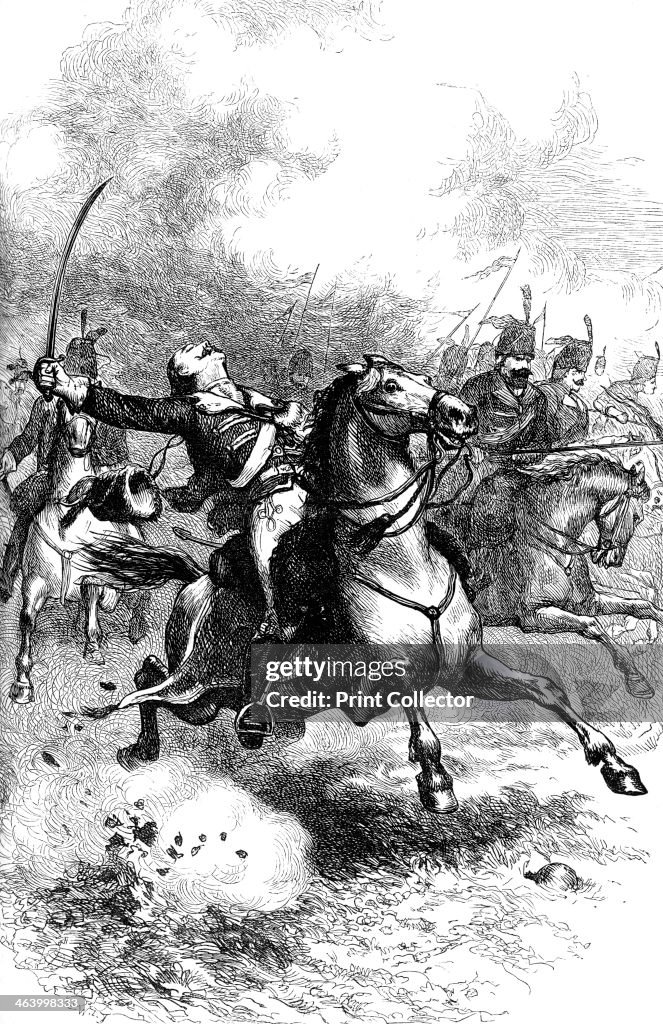 The Charge of Pulaski, c1880.