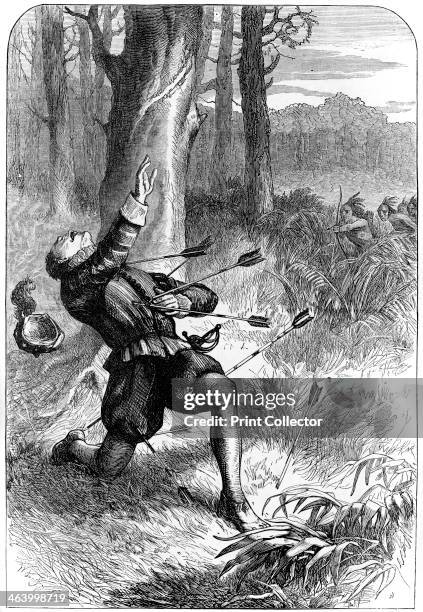 Murder of White's assistant, c1580s (c1880)., Nieuwsfoto's