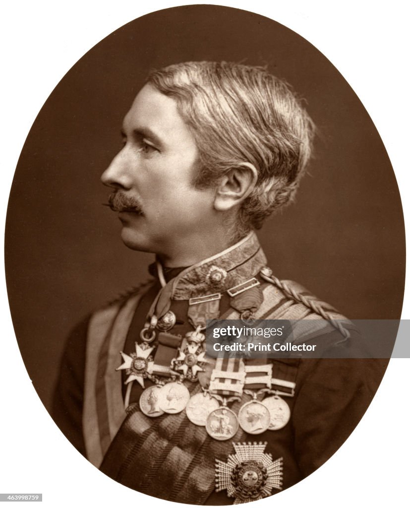 Major-General Sir Garnet Wolseley, KCB, British soldier, 1876.Artist: Lock & Whitfield