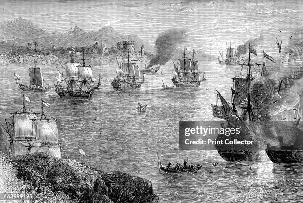Captain Morgan's defeat of the Spanish fleet, 1660s . Born in Wales, Henry Morgan was a notorious pirate and buccaneer who, with the tacit support of...