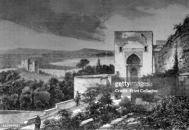 The Mezquita, Córdoba, Spain, 1849. The Mezquita was originally built to be a warehouse/temple/lighthouse. It later became the second-largest mosque...