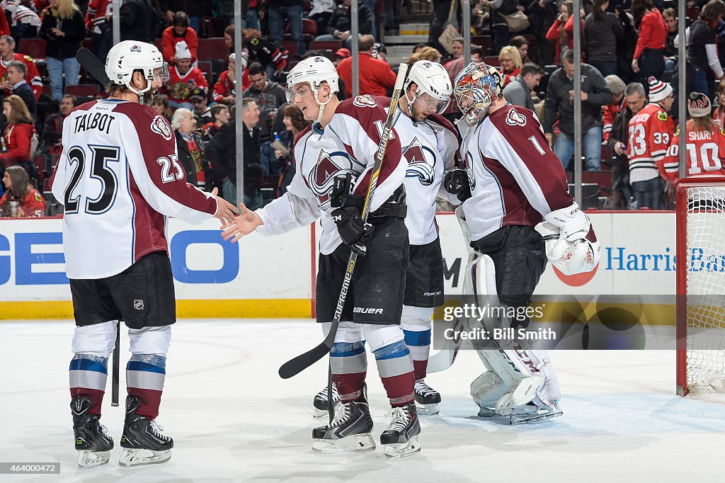Colorado Avalanche v Chicago Blackhawks