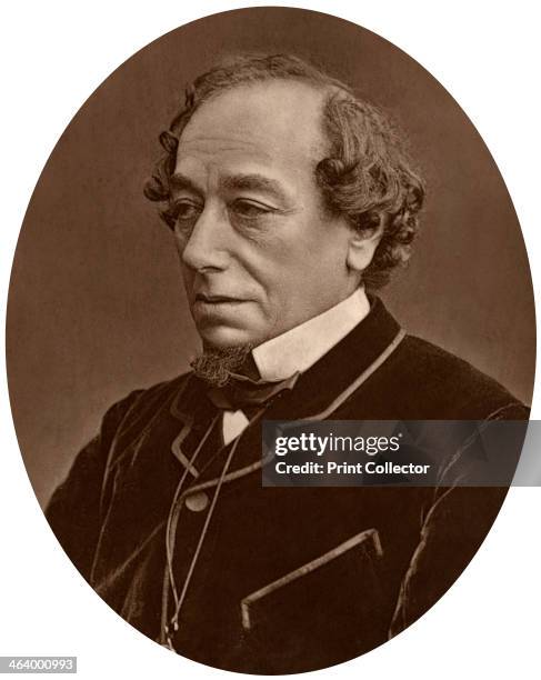 Benjamin Disraeli, Earl of Beaconsfield, Prime Minister, 1881. Disraeli was twice Prime Minister of Britain, first in 1868 and then again between...