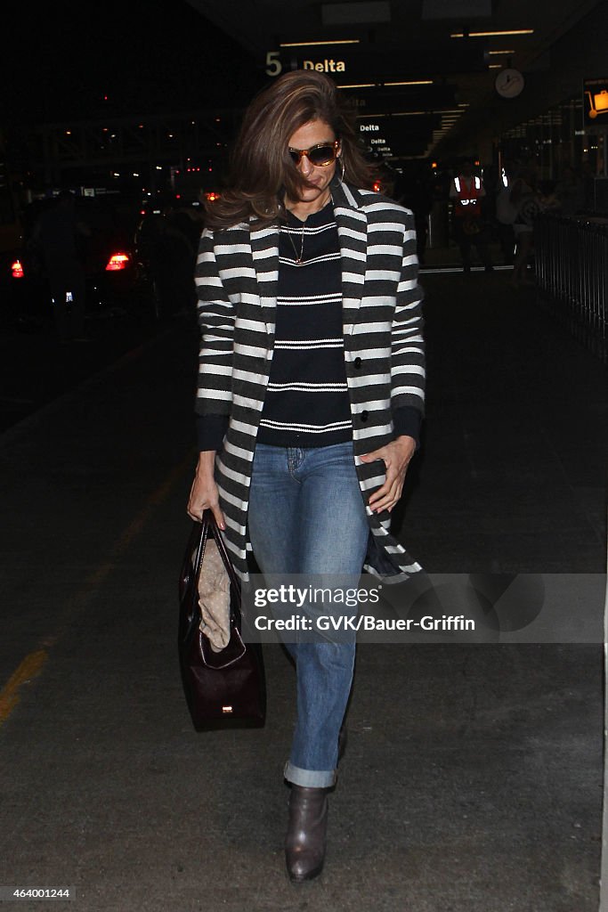 Celebrity Sightings In Los Angeles - February 20, 2015