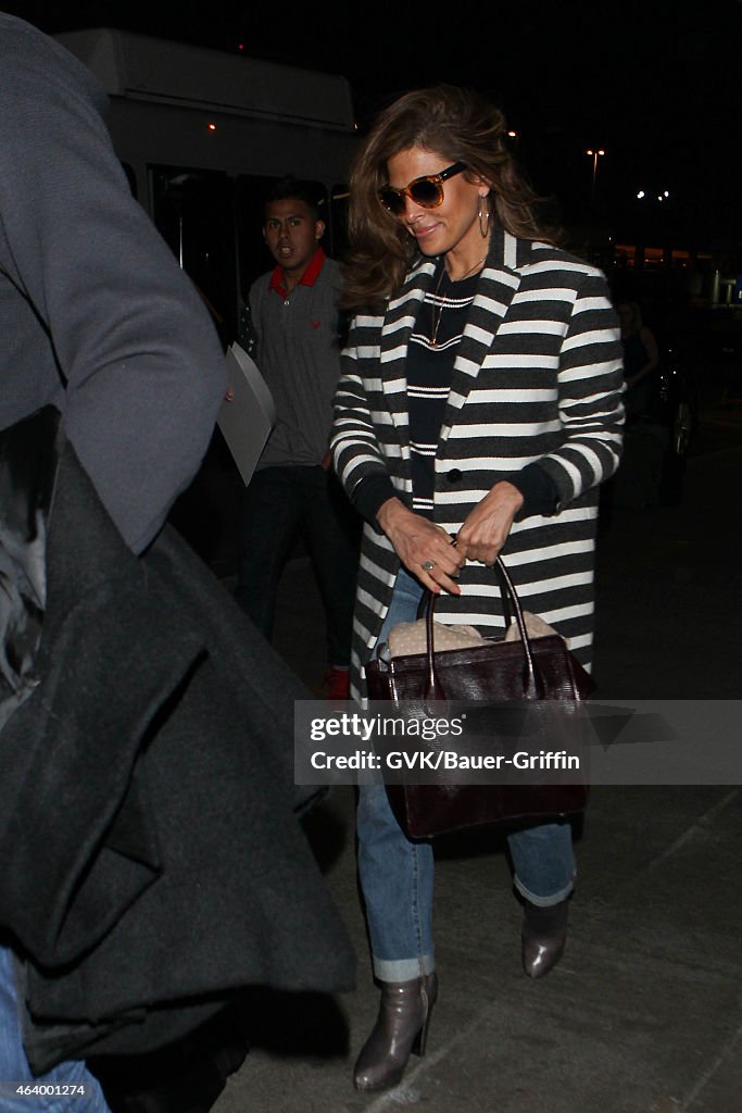 Celebrity Sightings In Los Angeles - February 20, 2015