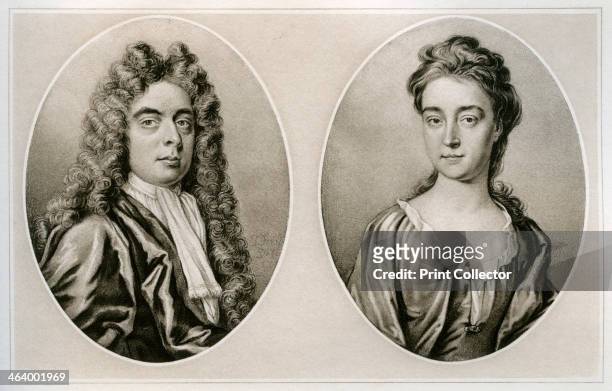 Portraits of the Duke and Duchess of Marlborough, . John Churchill, Duke of Marlborough , and Sarah Jennings, Duchess of Marlborough . From the...