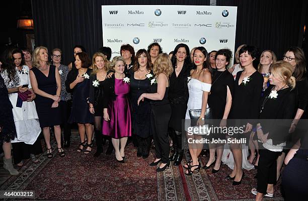 Female Oscar Nominees attend Women In Film Pre-Oscar Cocktail Party presented by MaxMara, BMW, Tiffany & Co., MAC Cosmetics and Perrier-Jouet at Hyde...