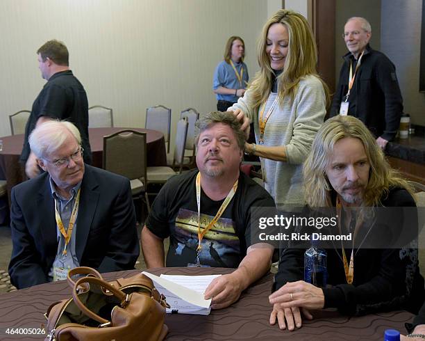 Started in 1999 - The Tour That Never Ends...STYX!. George Packer , Moderator Danny Zelisko, Jeanne Shaw and Tommy Shaw attend Day 2 of Pollstar Live...