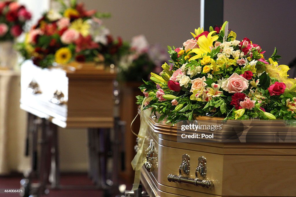Funeral Held For Noelene And Yvana Bischoff In Gatton