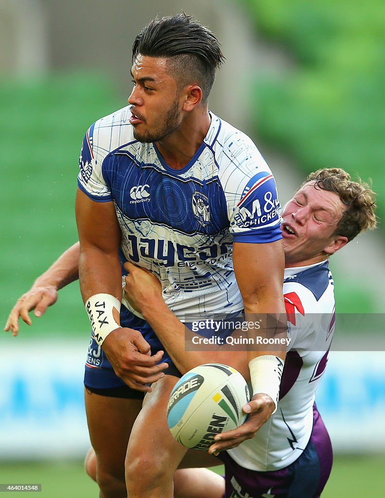 Melbourne v Canterbury - NRL Trial Match